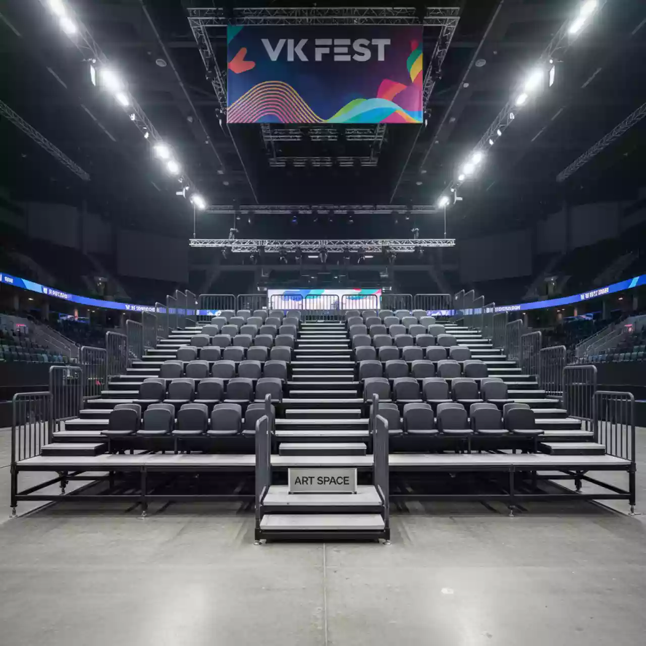 Аренда Трибуны на 150 мест в Red Arena — ART SPACE