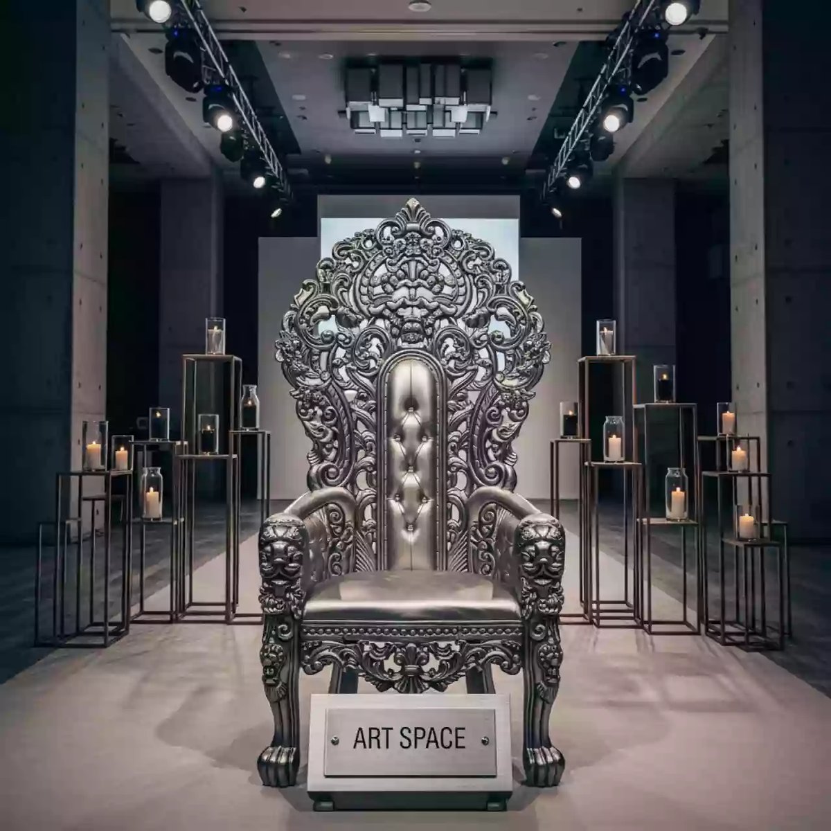 Аренда Трон новогодний сказочный в Sochi Marriott Krasnaya Polyana — ART SPACE