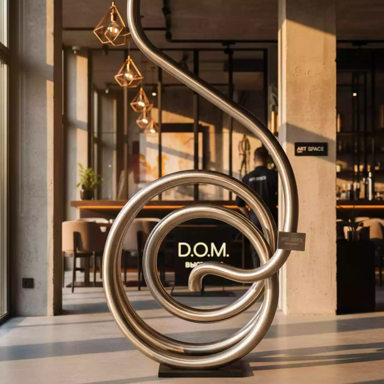 Аренда Труба гибкая нержавеющая Stahlmann 25 мм 10 м в ресторане «D.O.M» — ART SPACE