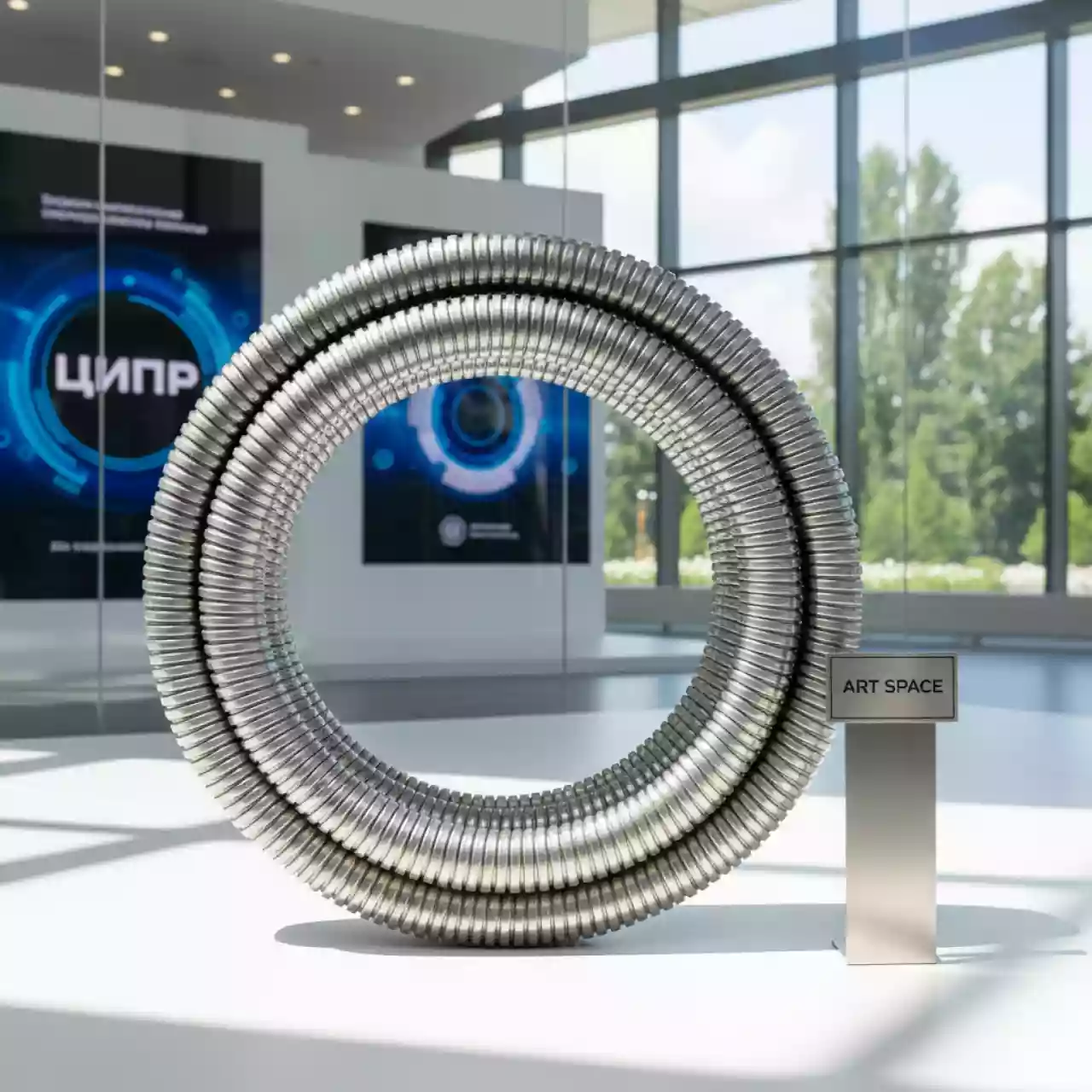 Аренда Труба нержавеющая гибкая Stahlmann d 25 мм 10 м в санатории «Октябрьский» — ART SPACE