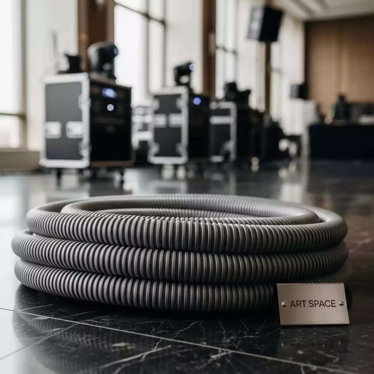 Аренда Труба ПВХ гофрированная с протяжкой DKC 16 мм 100 м в отеле Radisson Lazurnaya — ART SPACE