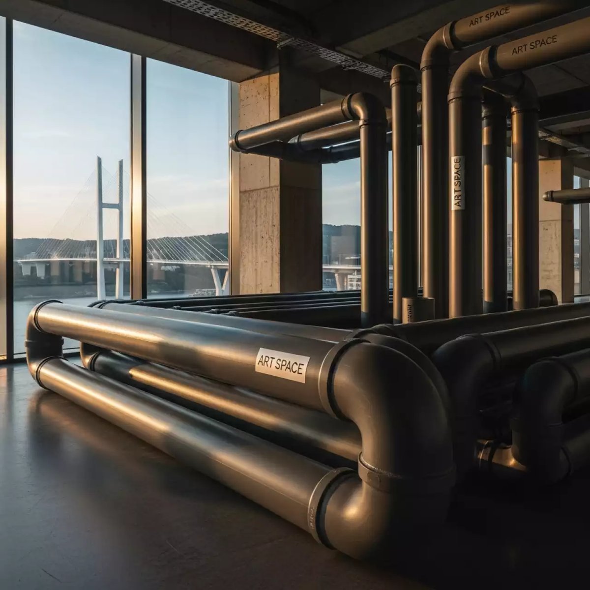 Аренда Трубы и фитинги полипропиленовые РВК в Skypark Sochi — ART SPACE