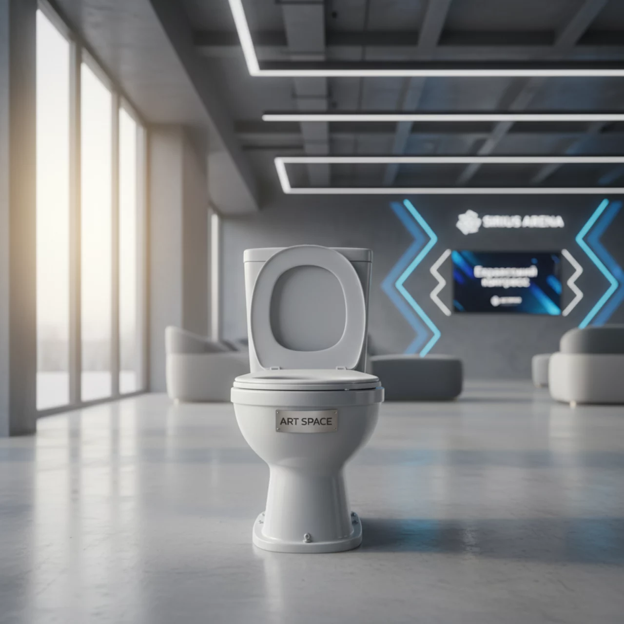 Аренда Туалет выдувной Green Glade GG 2002 20 л в Сириус Арене — ART SPACE