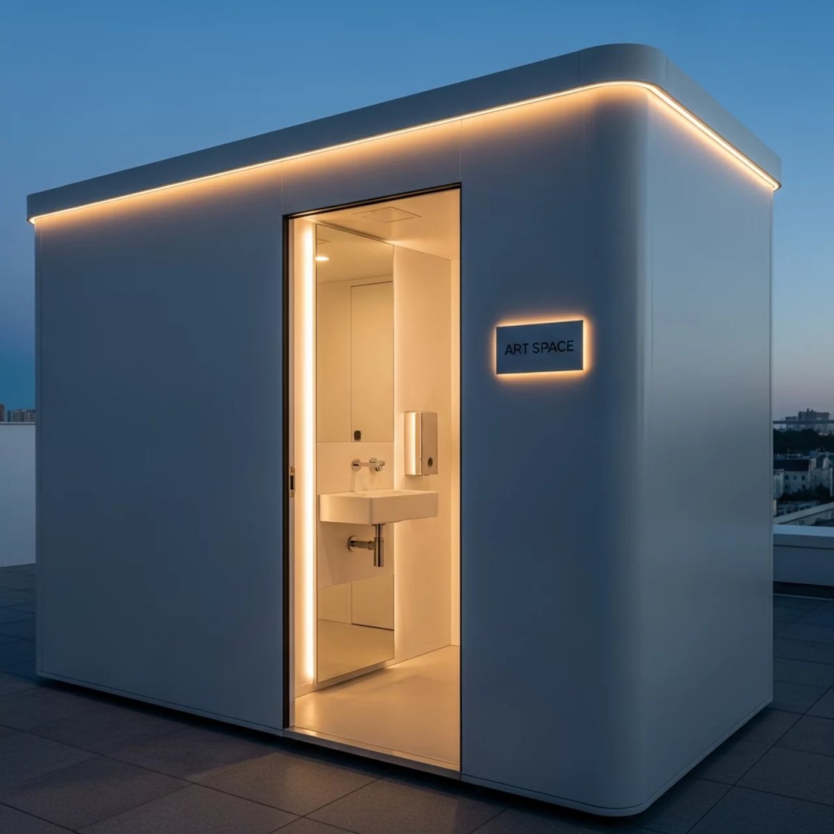 Аренда Туалеты VIP в комплексе Sea Galaxy — ART SPACE