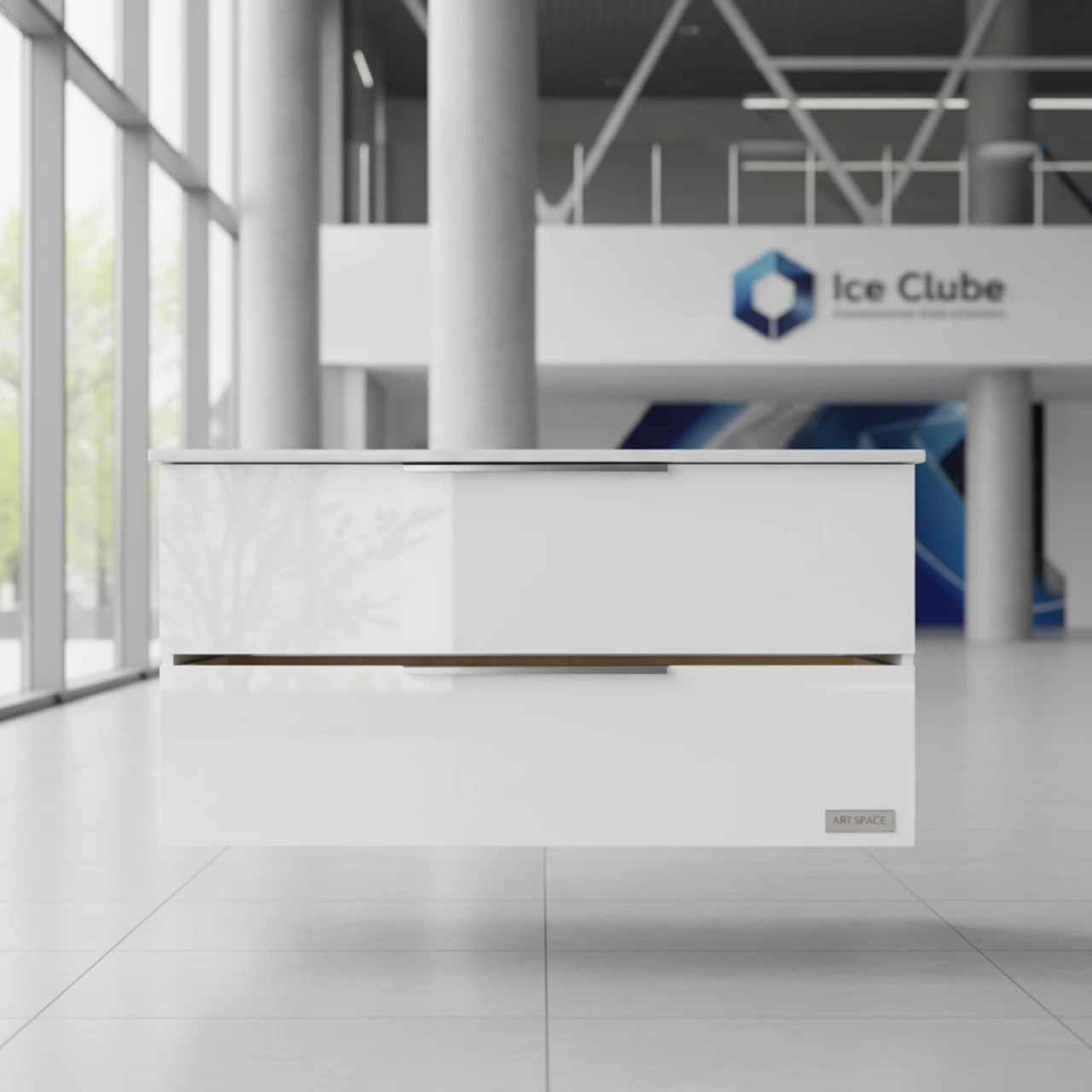 Аренда Тумба без раковины подвесная Cersanit LARA 50 см в Керлинговом центре «Ледяной куб» — ART SPACE