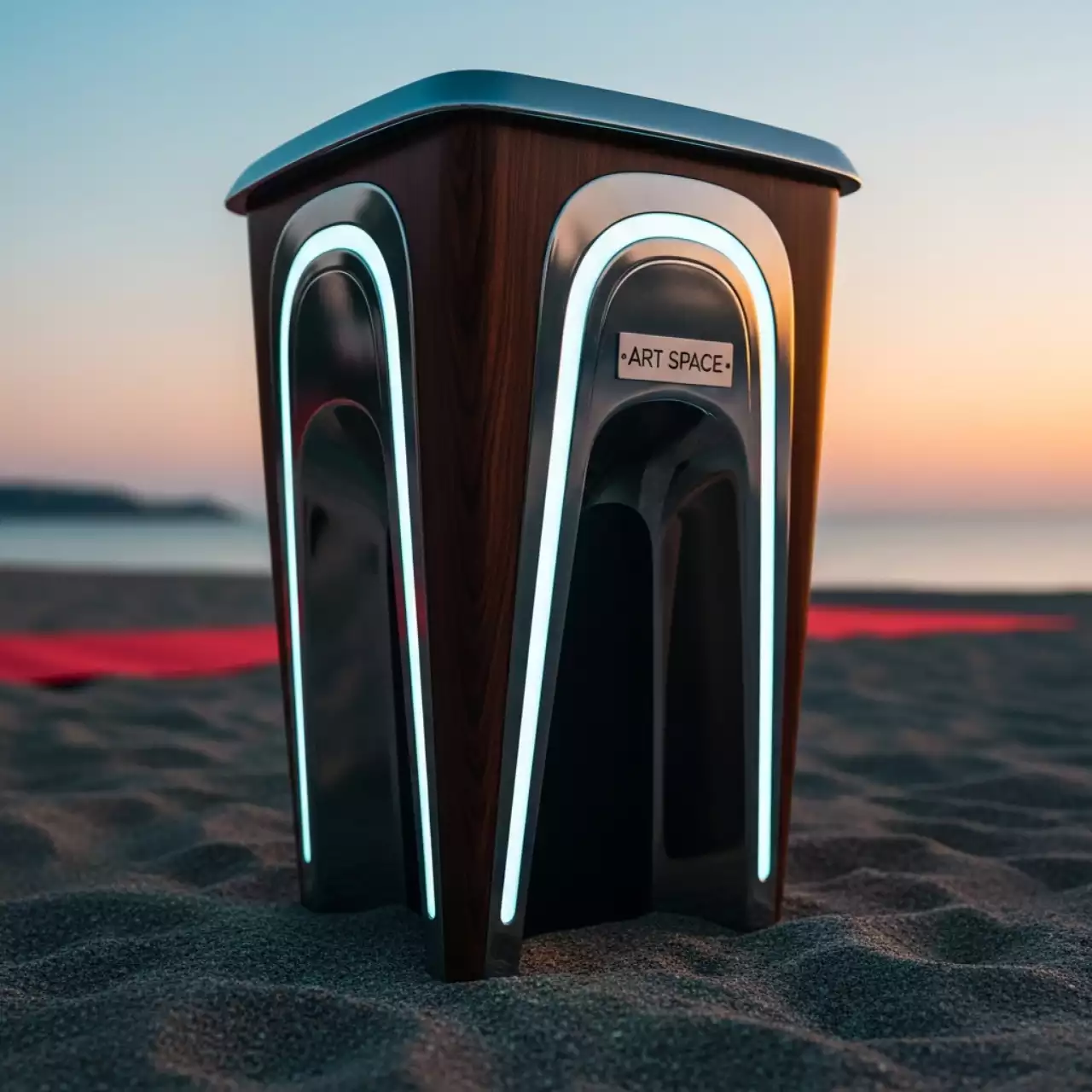 Аренда Тумба цирковая Гиккори на пляже «Мандарин» — ART SPACE