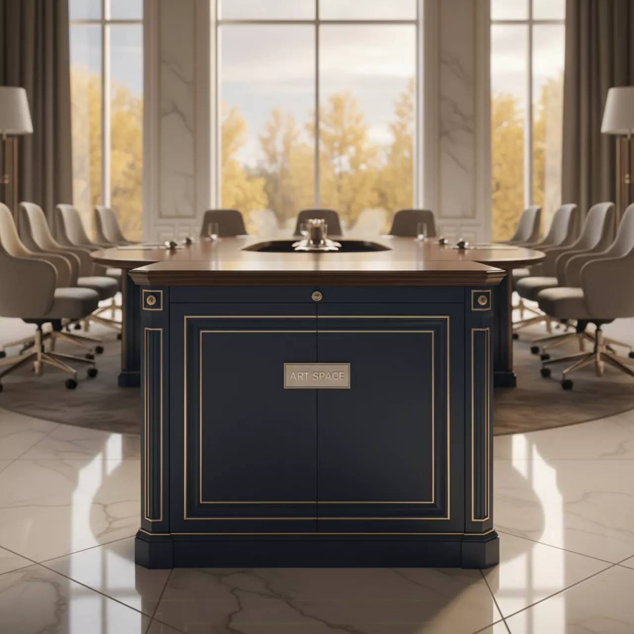 Аренда Тумба для МФУ Sindoh N511 N512 в Delta Sirius — ART SPACE