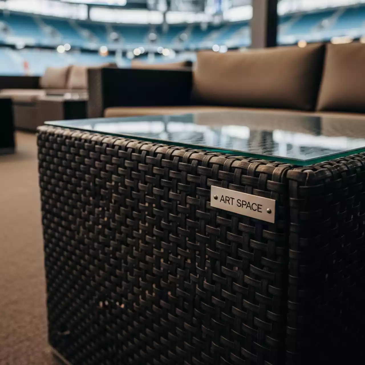 Аренда Тумба из искусственного ротанга YH Y275C 1 в VK Stadium Sirius — ART SPACE