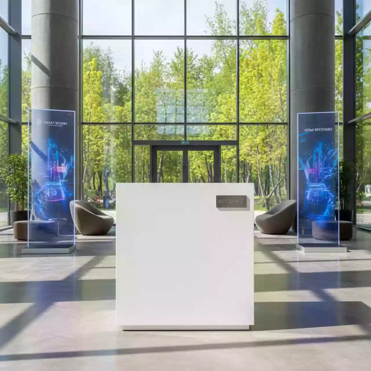 Аренда Тумба Конгресс 130 белая в Karat Resort — ART SPACE