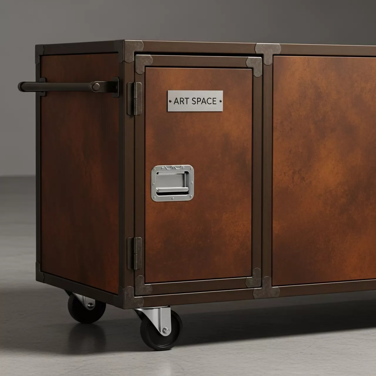 Аренда Тумба на колесиках коричневая в Radisson Hotel Rosa Khutor — ART SPACE