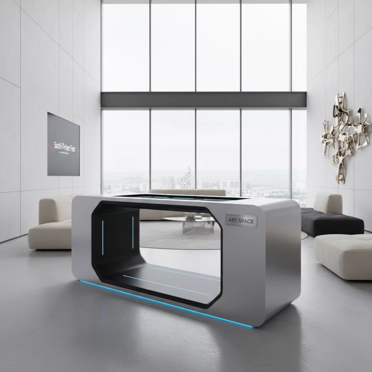Аренда Тумба низкая Low Cabinet 65 для лотка PB2030 для Ricoh на вилле «Анна» — ART SPACE