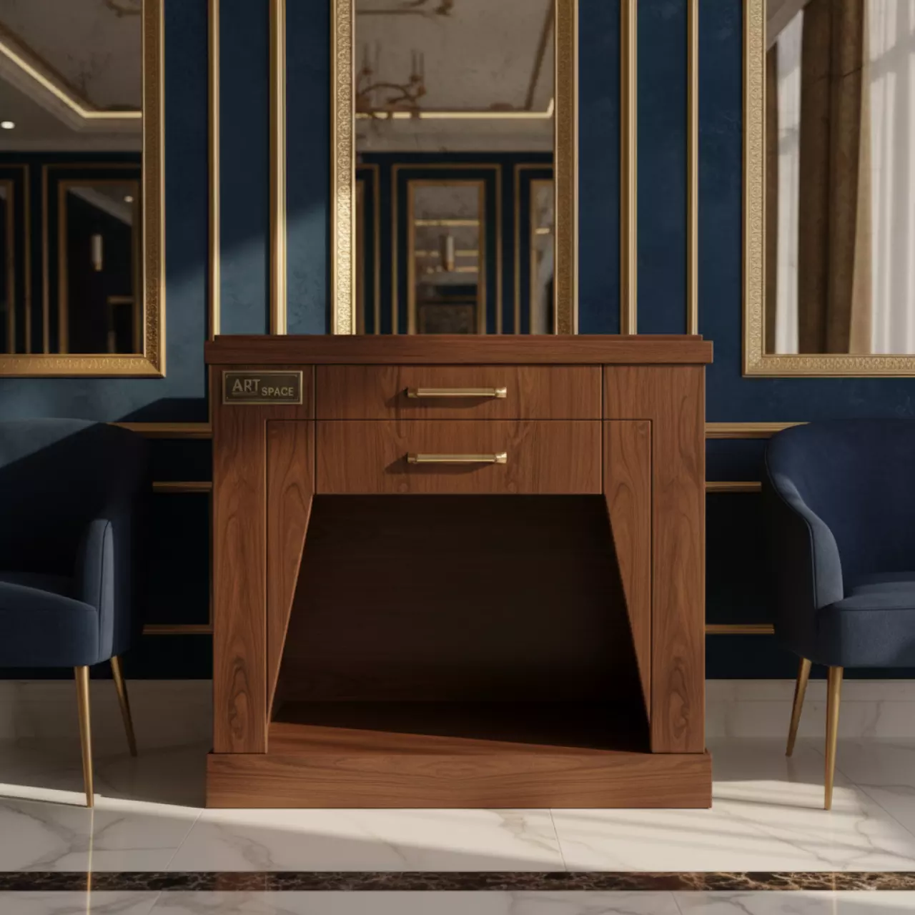 Аренда Тумба подставка деревянная Kyocera CB 7100W в Mercure Сочи Центр — ART SPACE