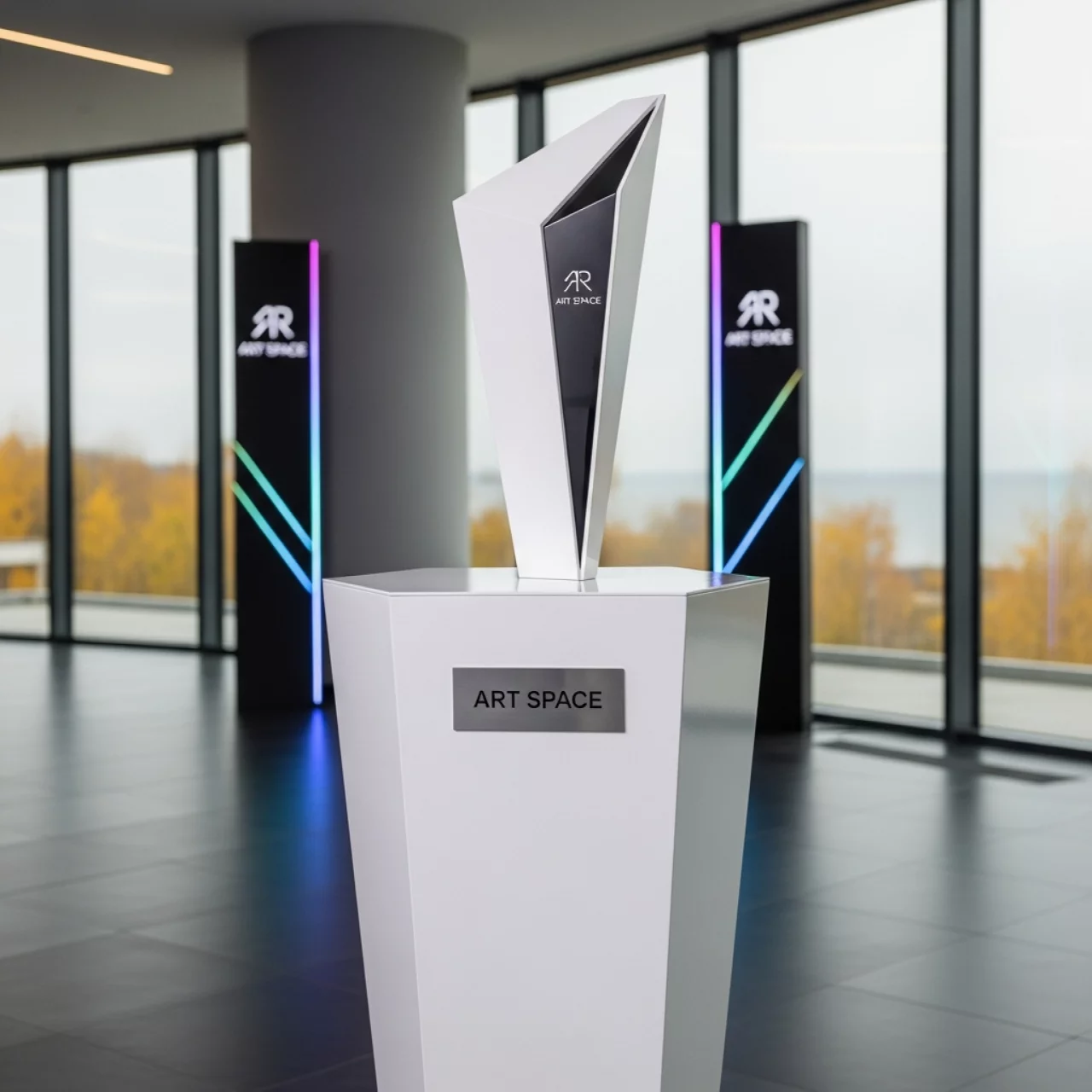 Аренда Тумба Standa White белая в комплексе Sea Galaxy — ART SPACE