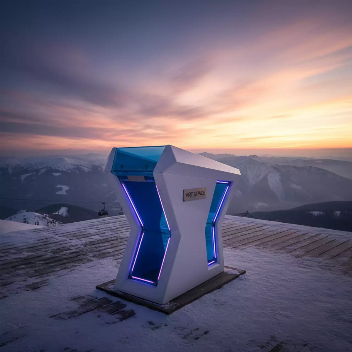 Аренда Тумба в президиум на площадке Rosa Peak (2320м) — ART SPACE