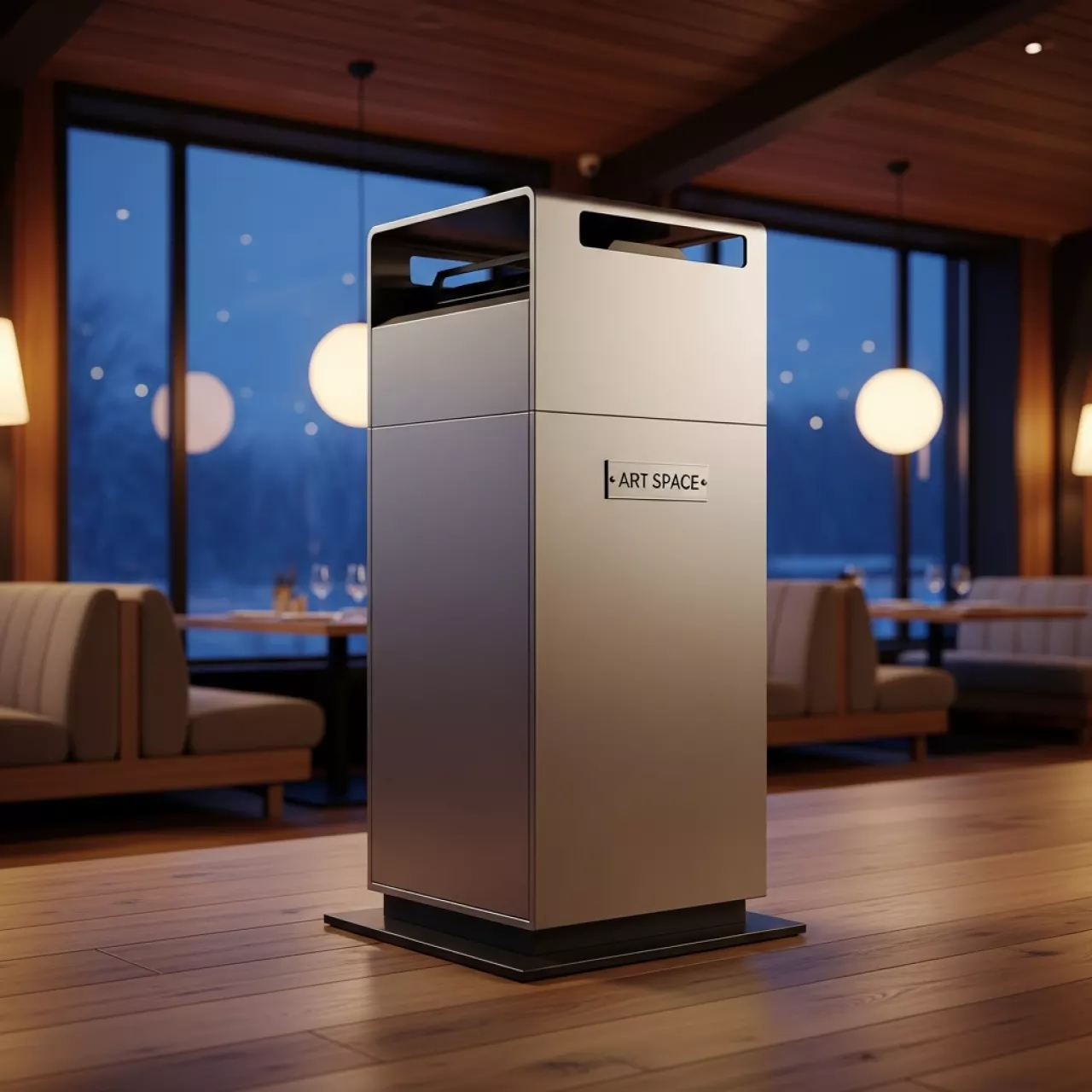 Аренда Тумба высокая 34 для дупликаторов в ресторане «Brunello» — ART SPACE