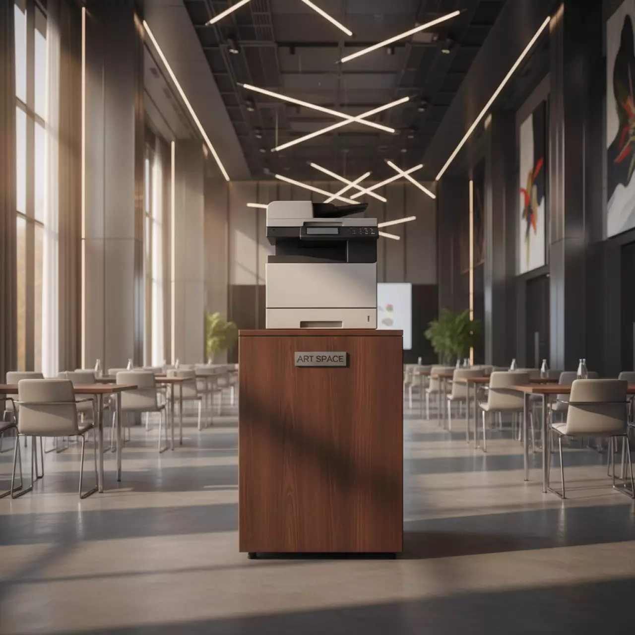 Аренда Тумба высокая деревянная Kyocera CB 470 для Kyocera FS 6525 6530MFP в Imeretinskiy Hotel — ART SPACE