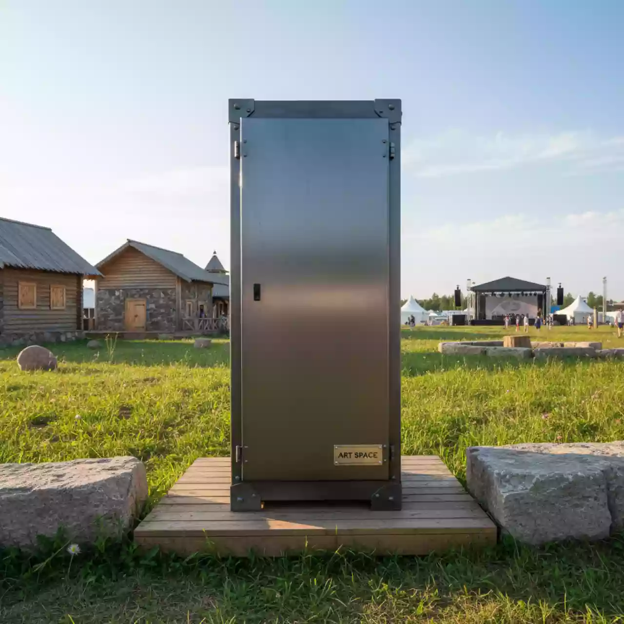 Аренда Тумба высокая High Cabinet 66 для Ricoh M2700 2701 IM2702 в этно-парке «Моя Россия» — ART SPACE