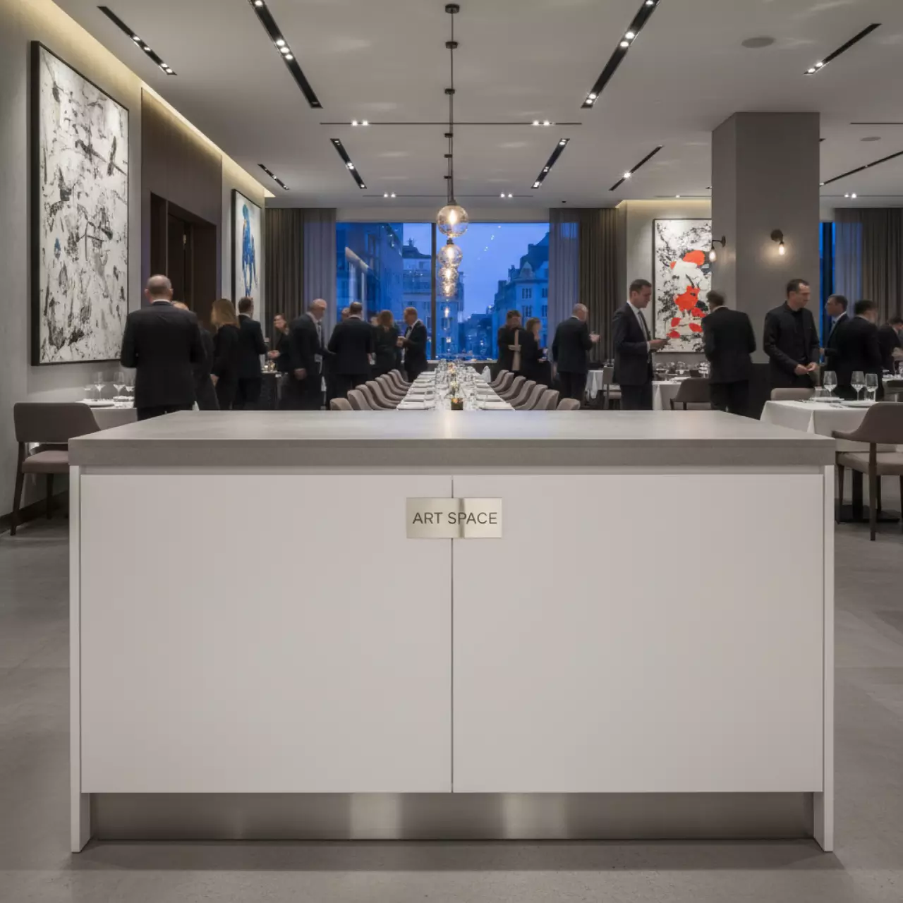 Аренда Тумбы Cersanit в ресторане «Brunello» — ART SPACE