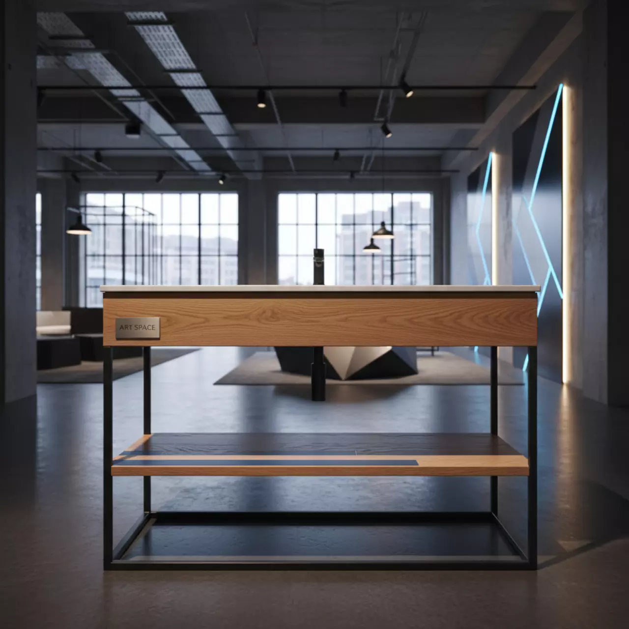 Аренда Тумбы под раковину 80 см в Alpha Sirius — ART SPACE