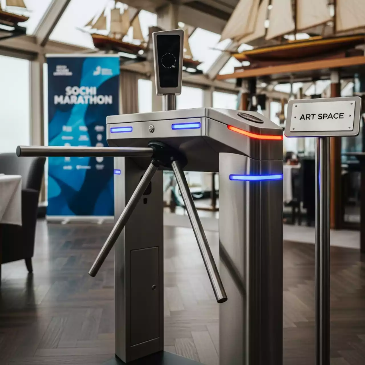 Аренда Турникет для площадки в ресторане «Магадан» — ART SPACE