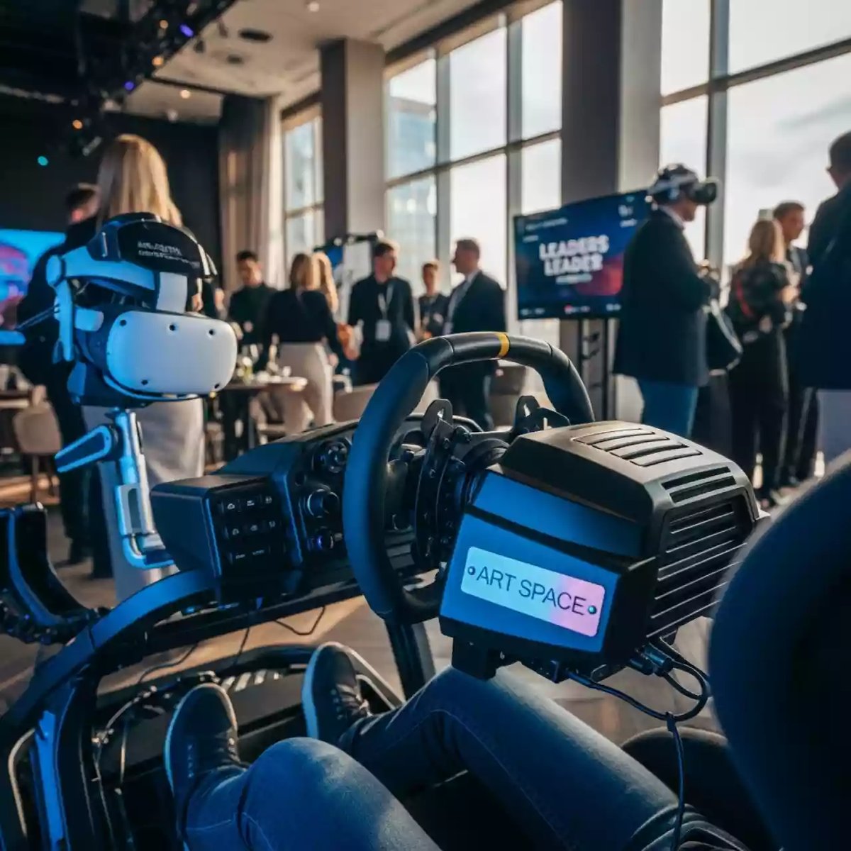 Аренда Турнир VR Автосимулятор в ресторане «Магадан» — ART SPACE