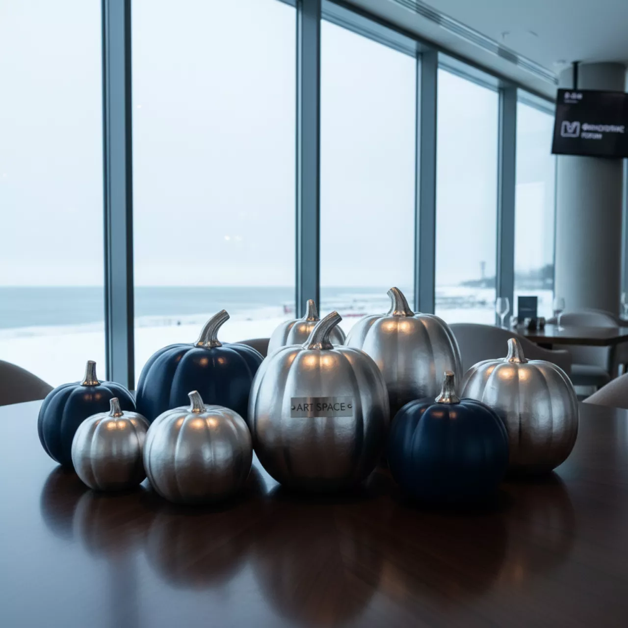 Аренда Тыквы для декора в ресторане «D.O.M» — ART SPACE