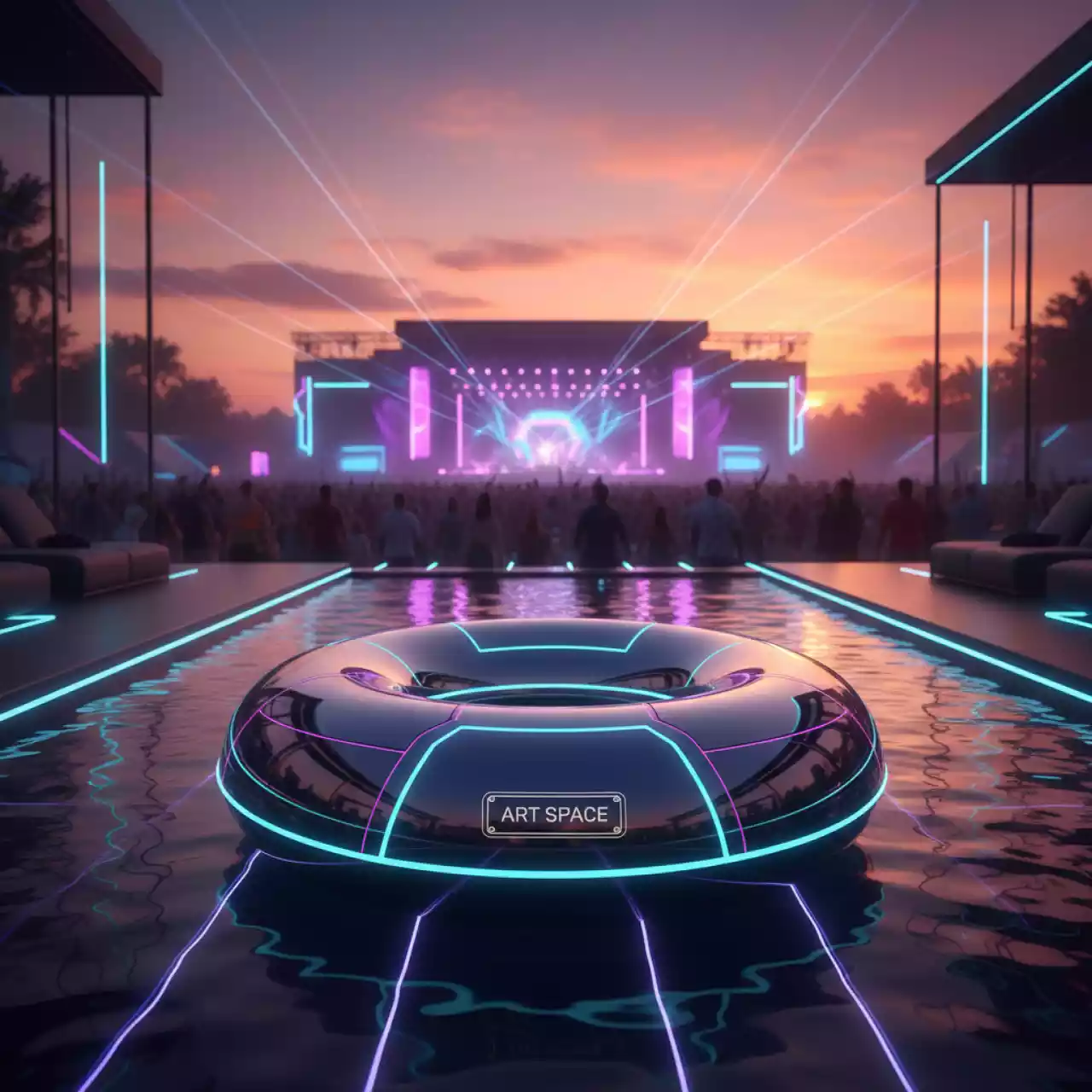 Аренда Тюбинг надувной в Karat Resort — ART SPACE