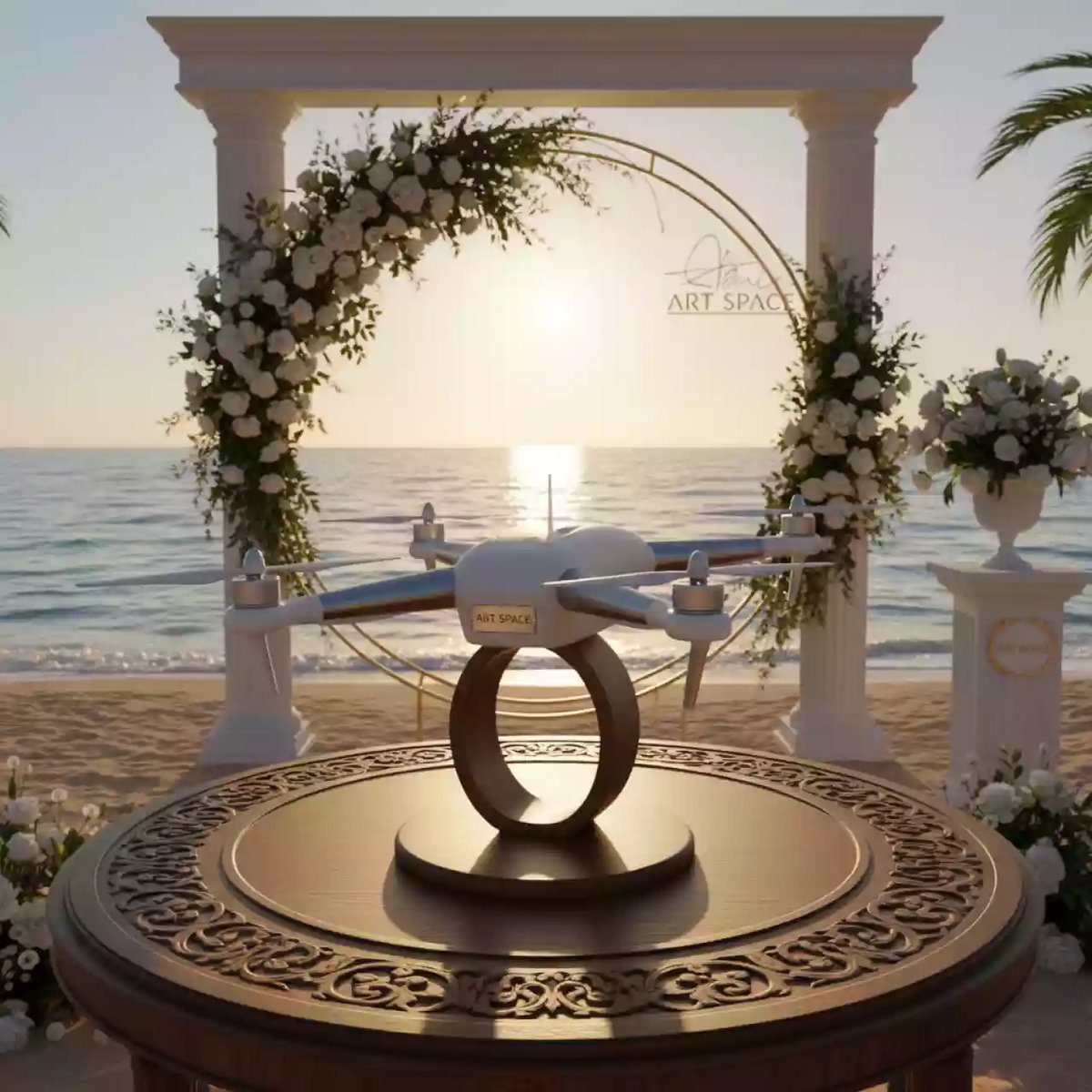 Аренда Учебный набор квадрокоптера программируемый Оса на пляже «Ривьера» — ART SPACE