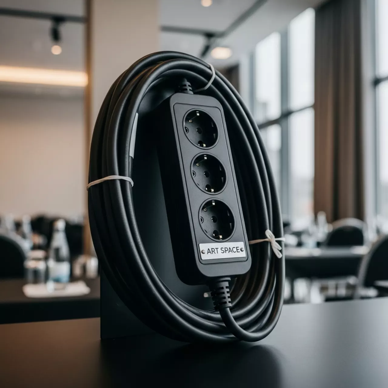 Аренда Удлинитель Schuko 20 м с тройником в Mercure Сочи Центр — ART SPACE