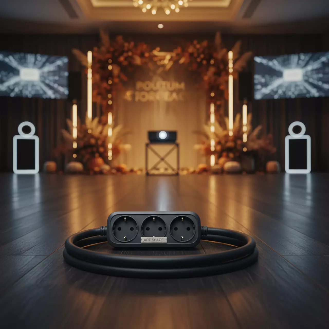 Аренда Удлинитель тройник 5 м в Boutique Hotel PORTUM 1905 — ART SPACE