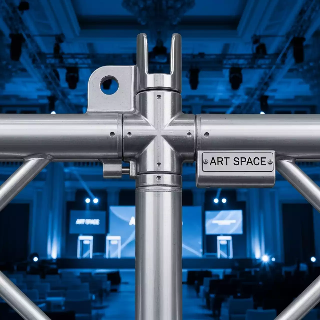 Аренда Угол 5 сторонний фермы H 40V Layher в санатории «Черноморье» — ART SPACE