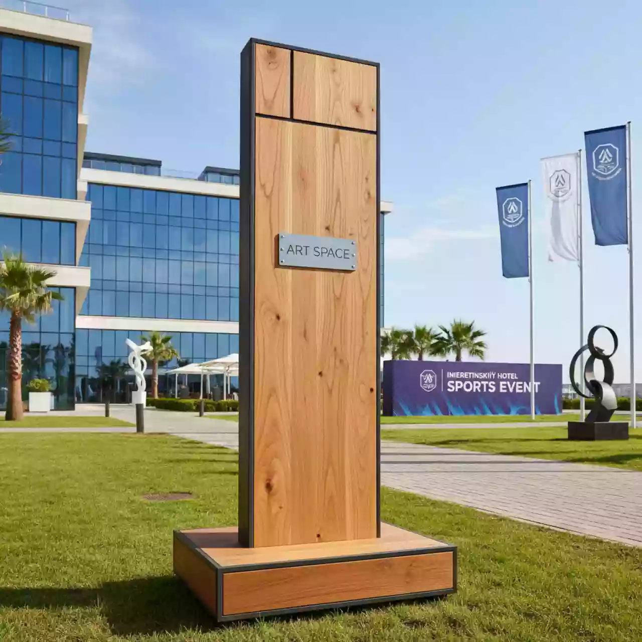 Аренда Указатель деревянный алдер в Imeretinskiy Hotel — ART SPACE