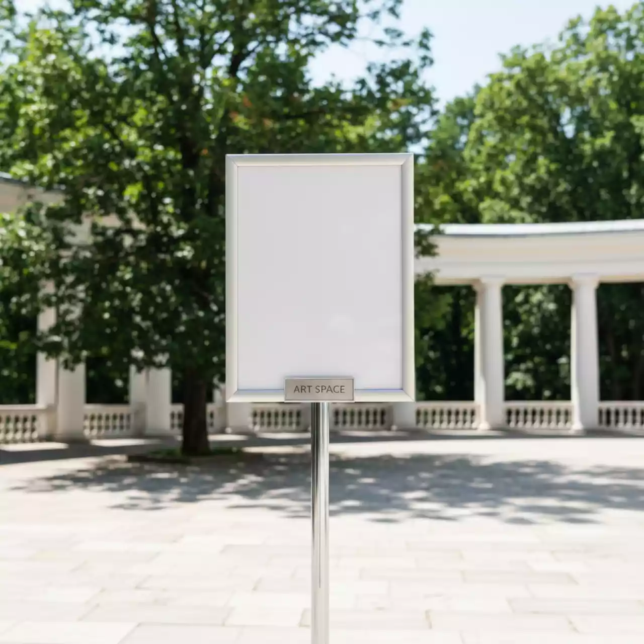 Аренда Указатель информационный А4 на стойку в санатории «Металлург» — ART SPACE