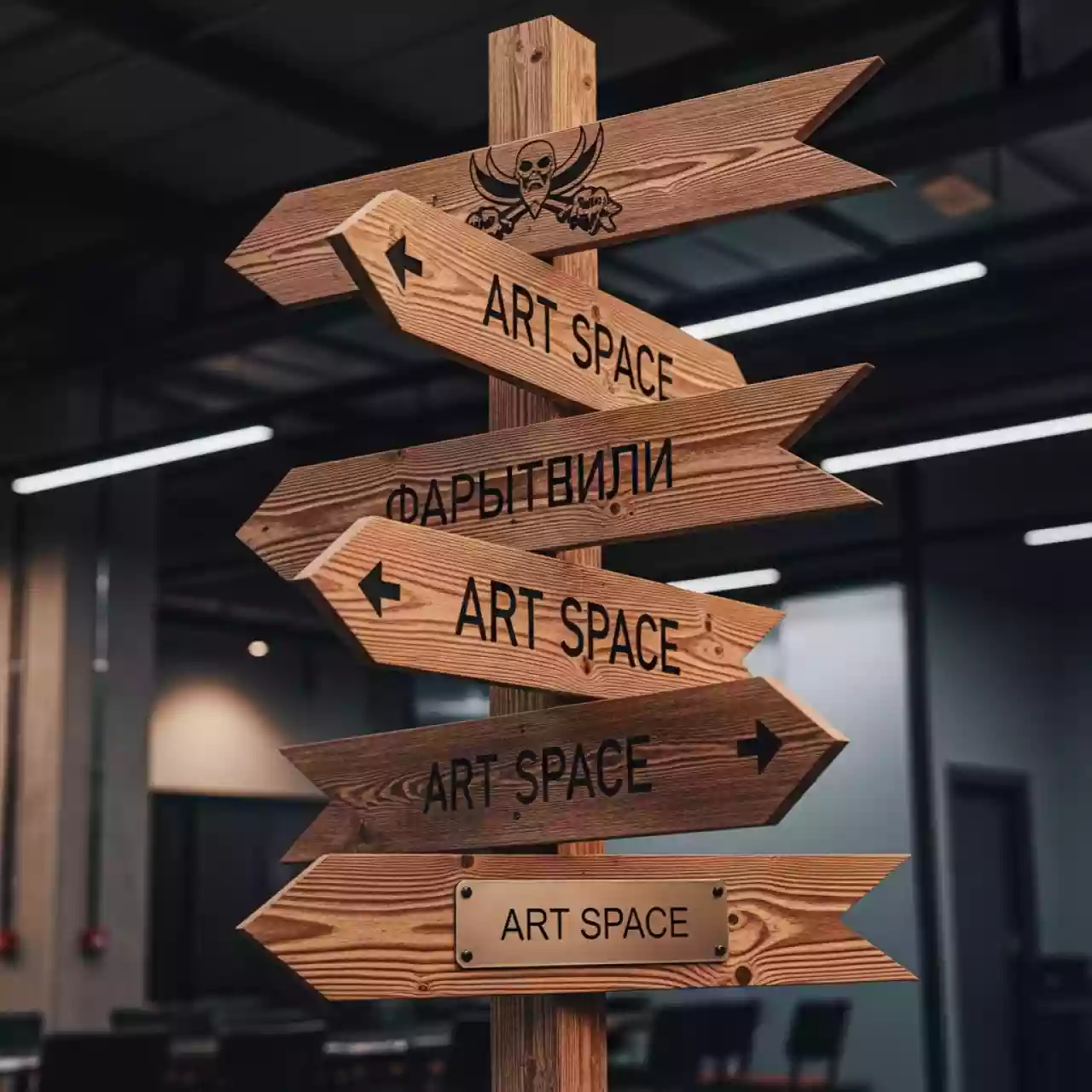 Аренда Указатель Пираты в МФК «Горный» — ART SPACE