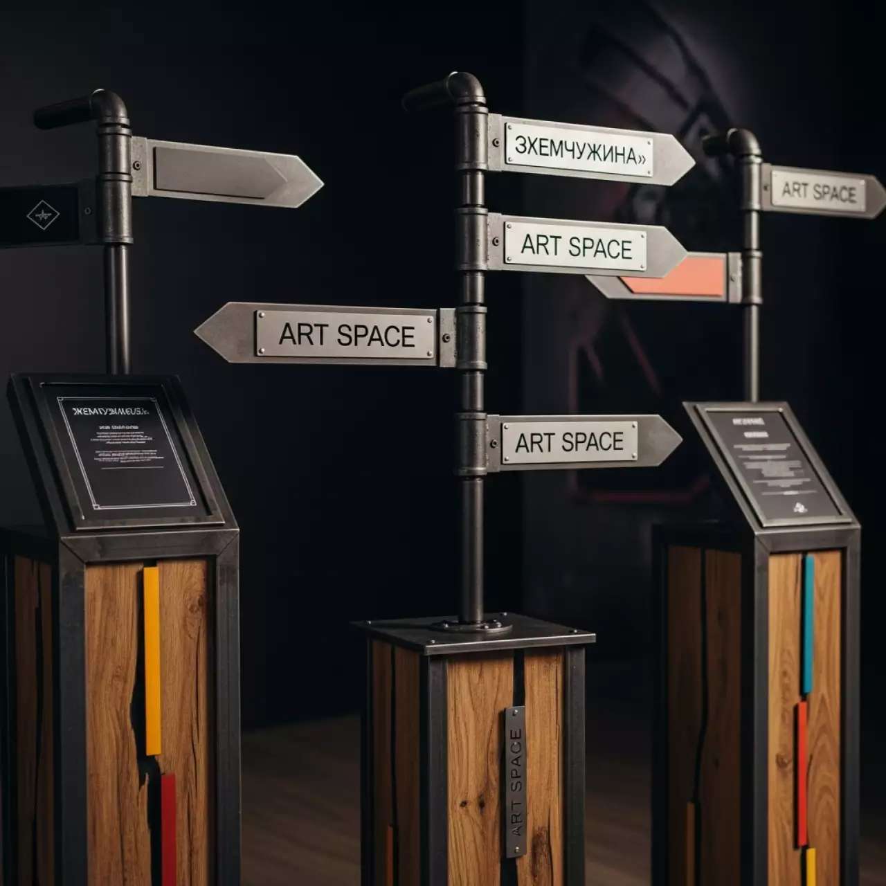Аренда Указателей и навигационных стоек в гранд-отеле «Жемчужина» — ART SPACE