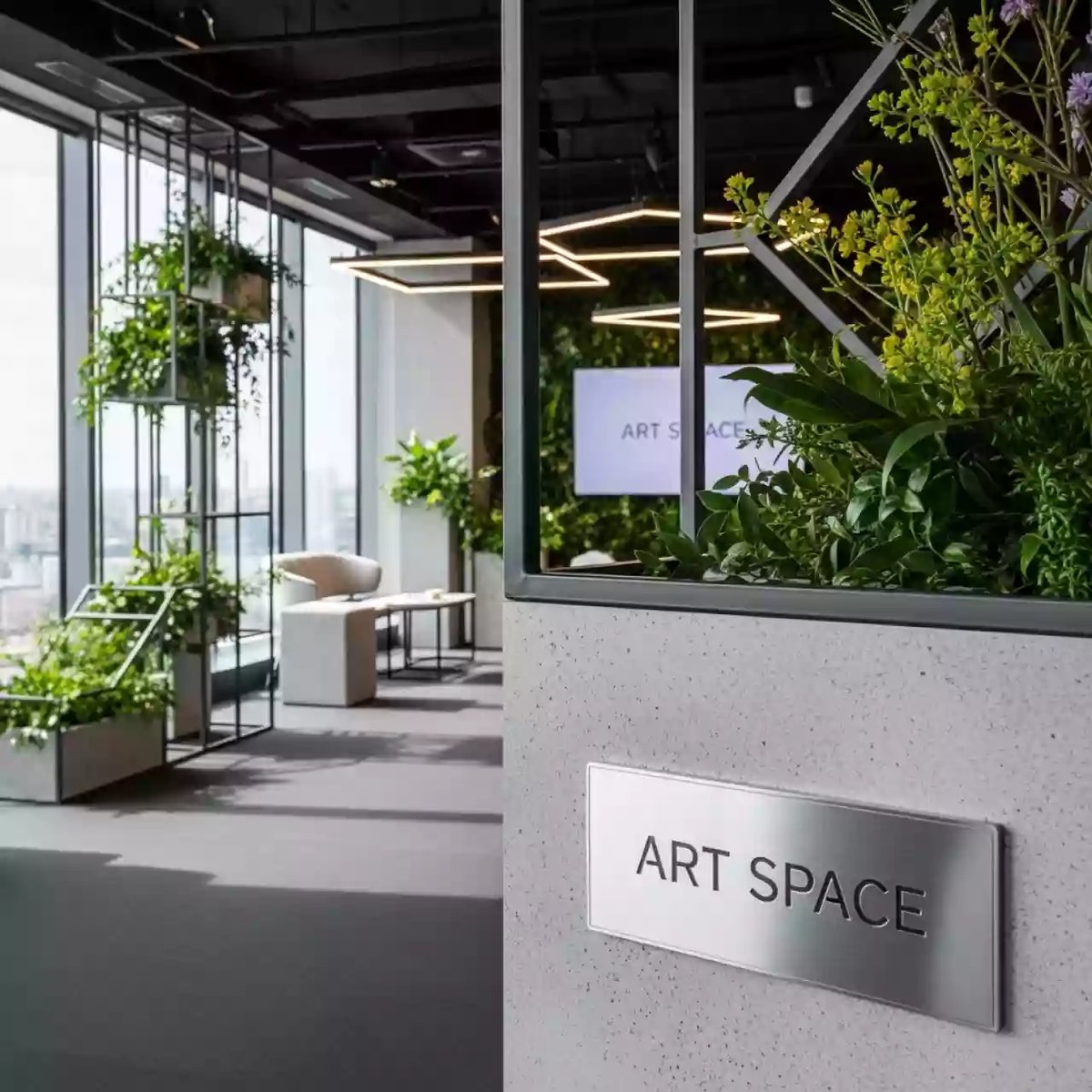 Аренда Украшение офиса в Panorama by Mercure — ART SPACE