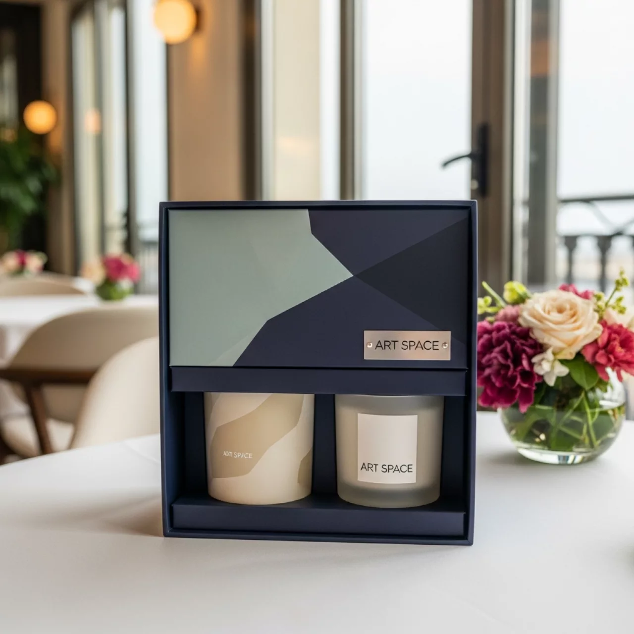 Аренда Упаковка для кружек Свеча в ресторане «Sanremo» — ART SPACE