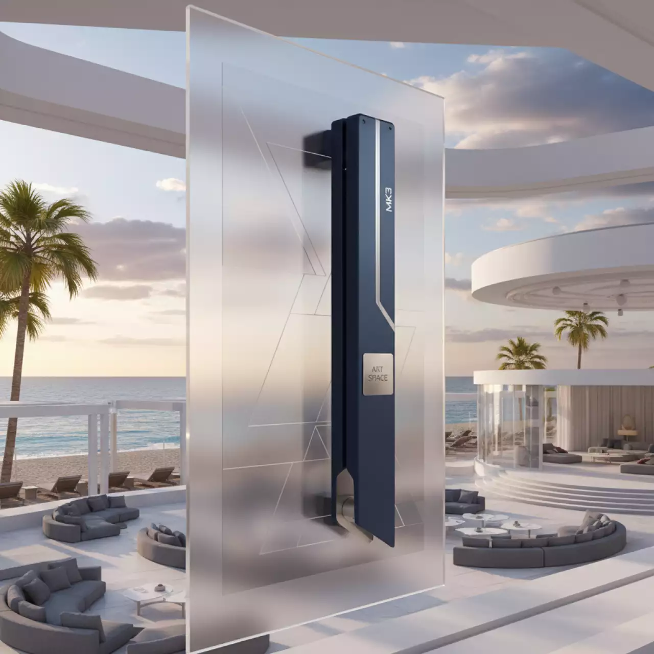 Аренда Упор боковой для расширения листа узкий MK3 1 шт в пляжном клубе Del Mar — ART SPACE