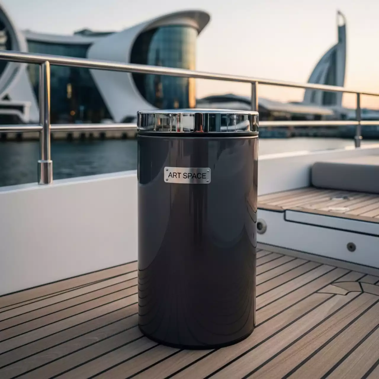 Аренда Урна мусорная на VIP-яхте (Имеретинский порт) — ART SPACE