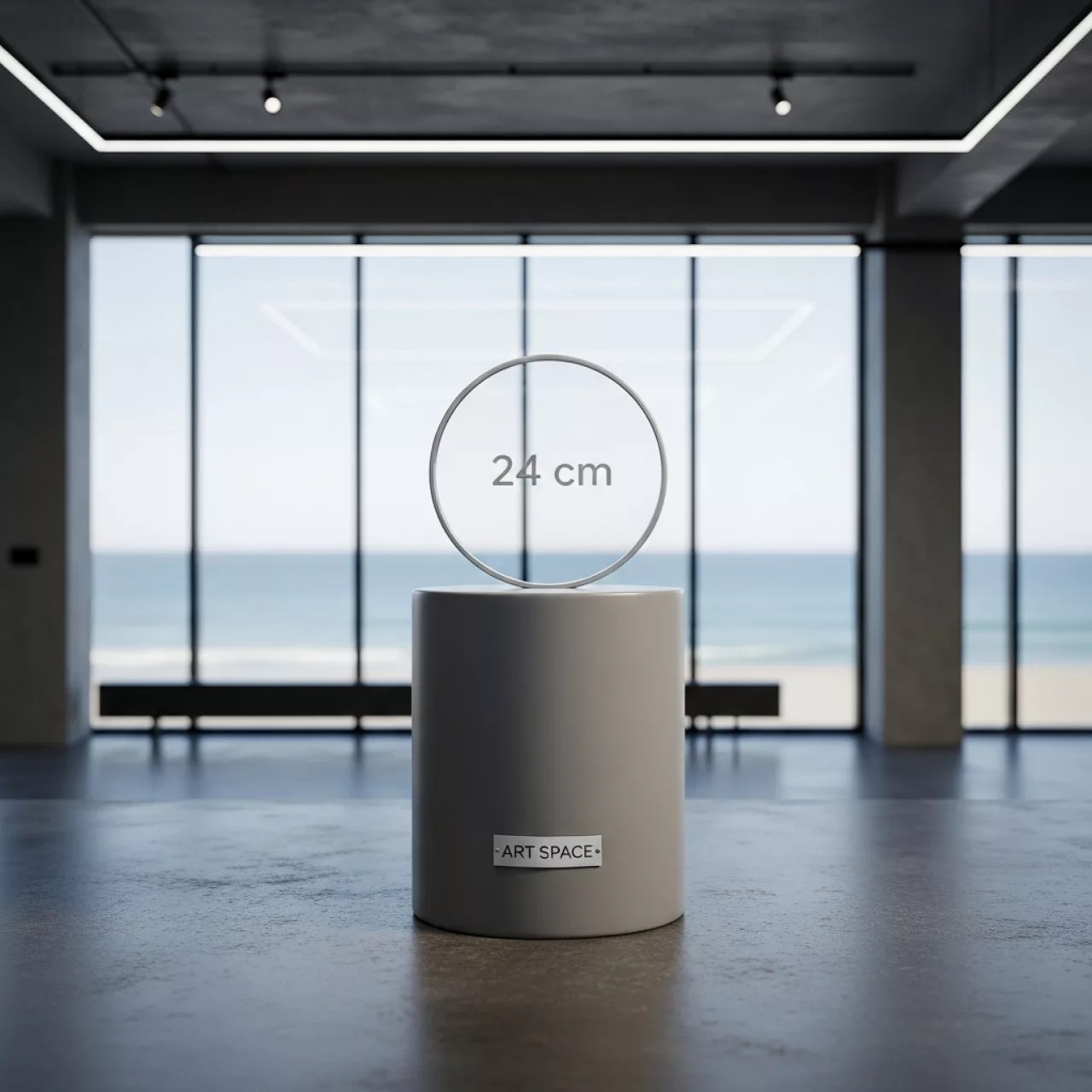 Аренда Уровень цилиндр H 24 см на пляже «Маяк» — ART SPACE