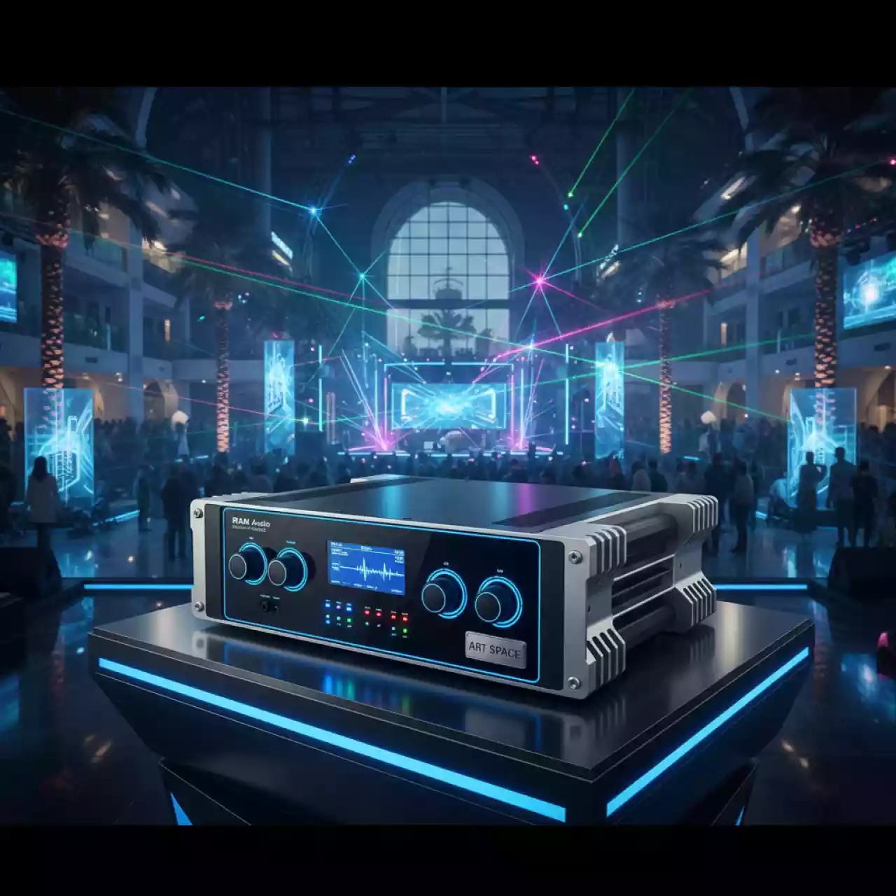 Аренда Усилители RAM Audio DQx 2.4 5.5 7.0 в отеле Radisson Lazurnaya — ART SPACE