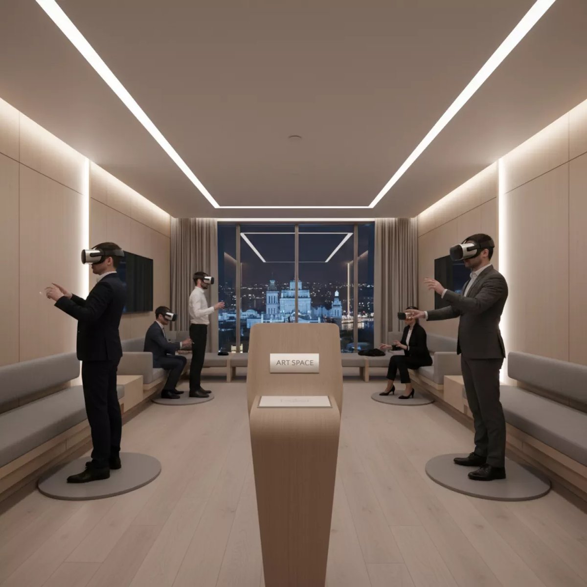 Аренда Услуга VR для тренингов в Mövenpick Hotel — ART SPACE