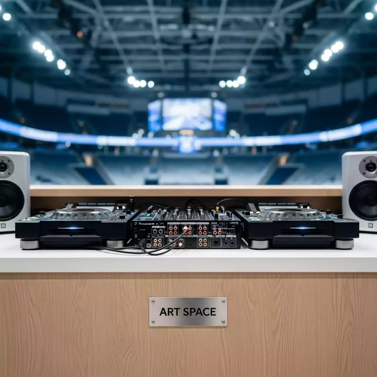 Аренда Услуги профессионального диджея в ледовой арене «Шайба» — ART SPACE