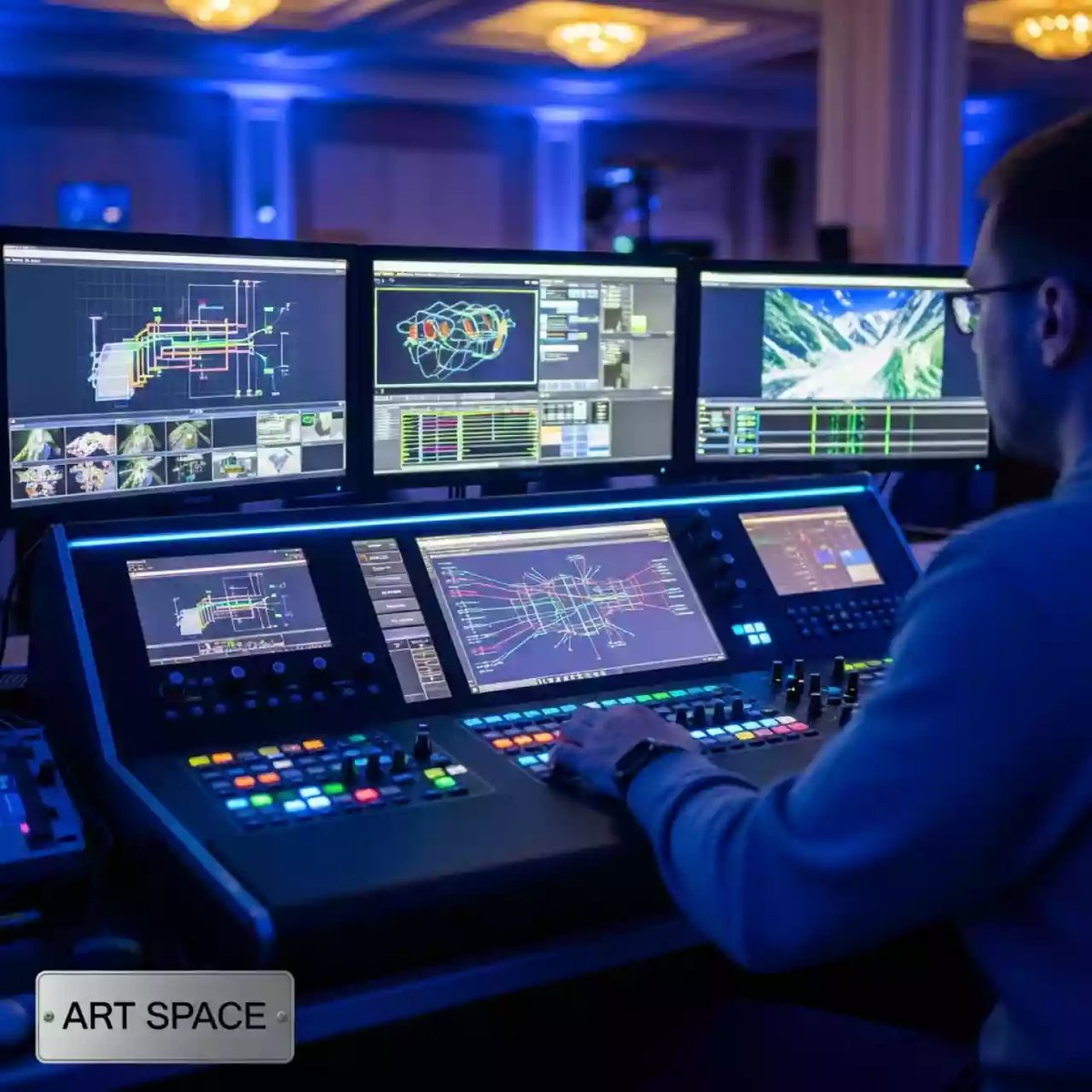 Аренда Услуги видеоинженера в Radisson Hotel Rosa Khutor — ART SPACE