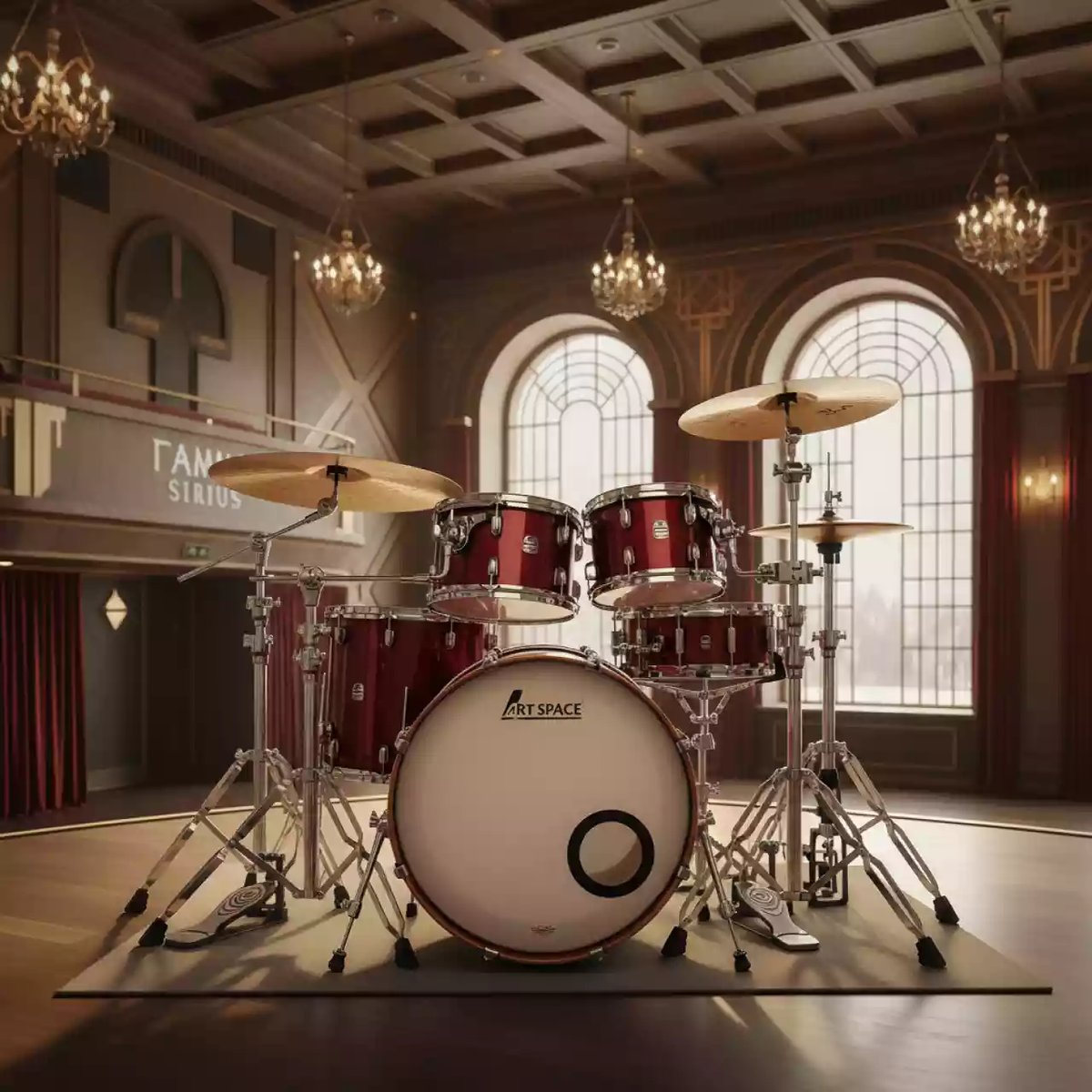 Аренда Установка ударная DW стойки педаль малый 2210121614 в Gamma Sirius — ART SPACE