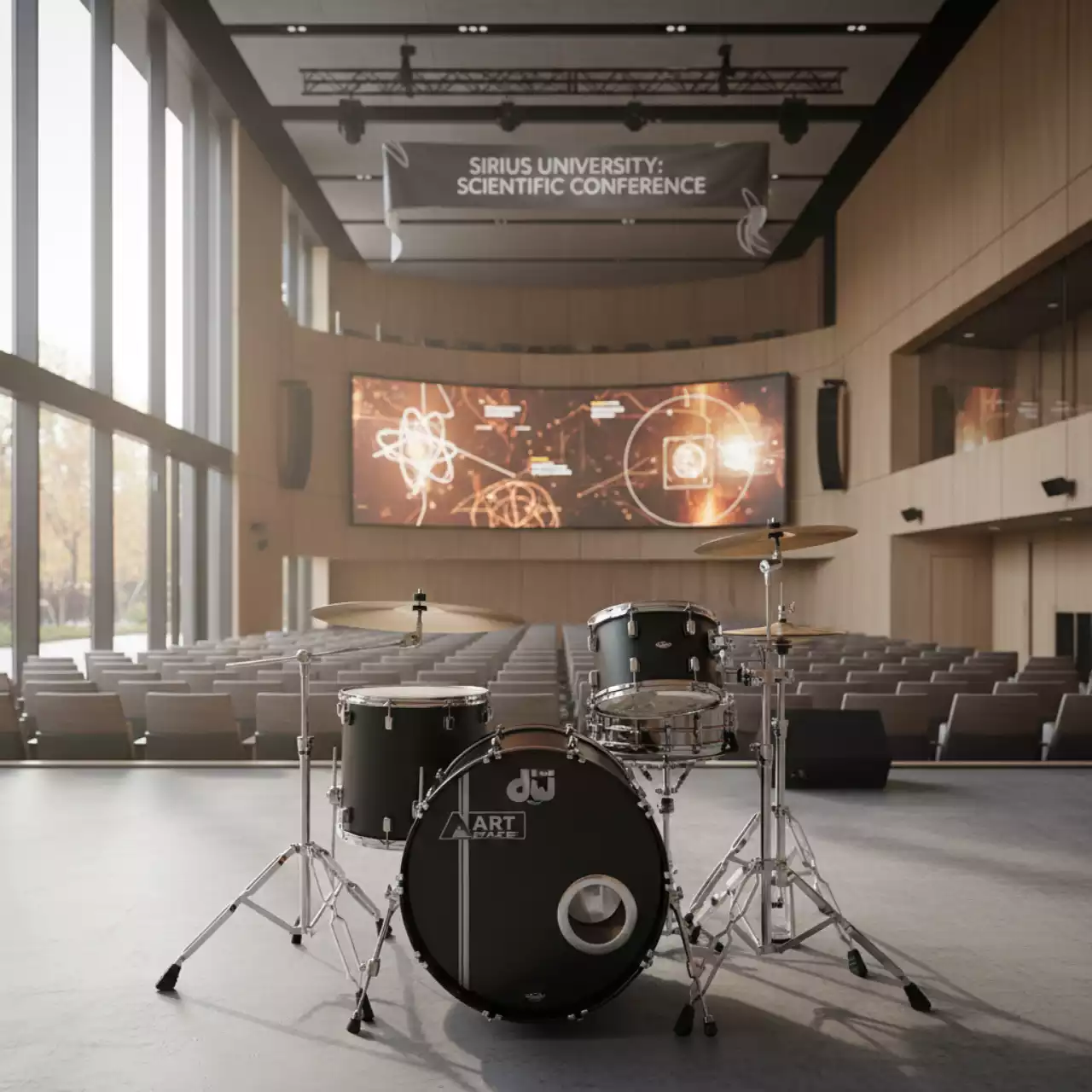 Аренда Установка ударная Pacific F Series в Университете «Сириус» — ART SPACE
