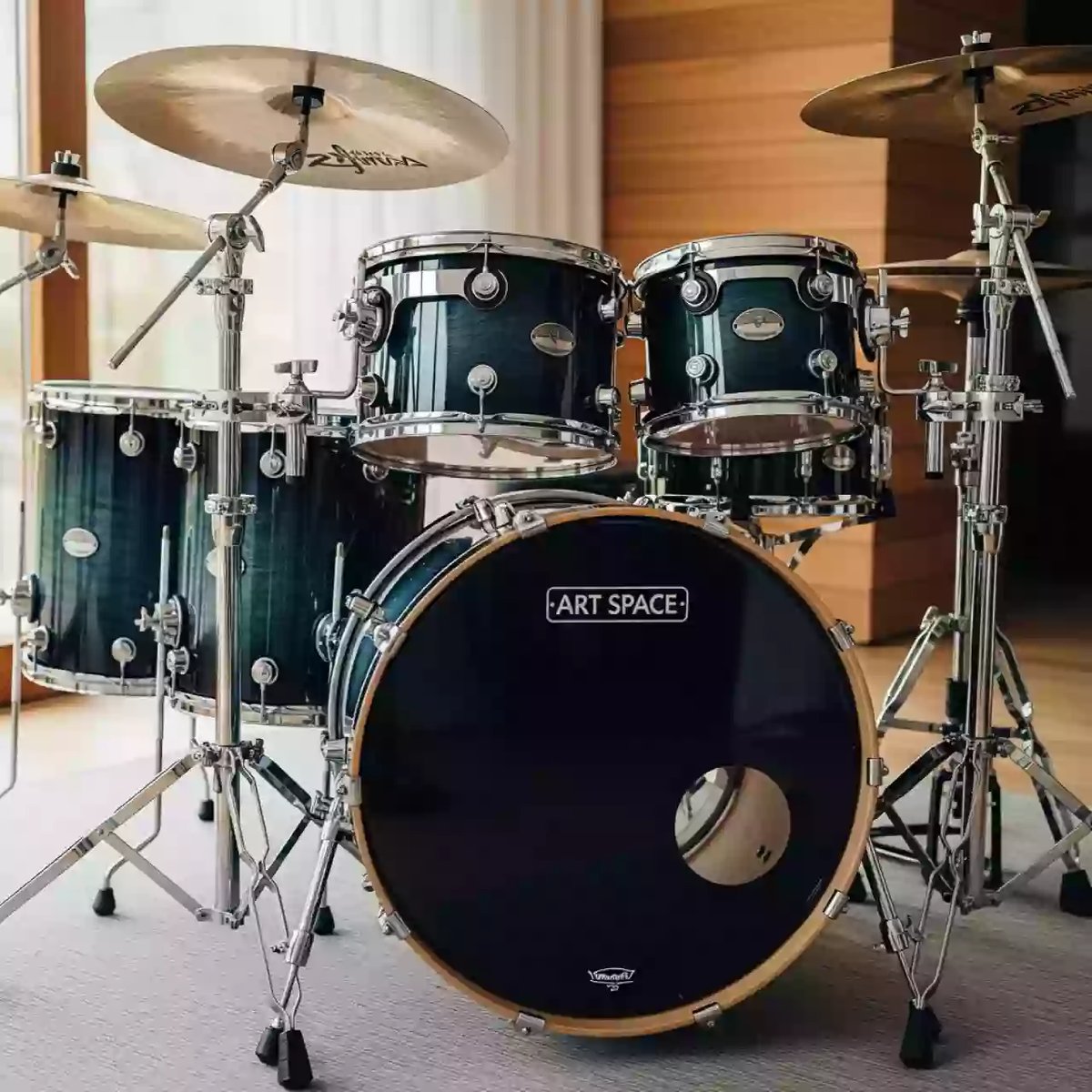 Аренда Установка ударная PDP иссиня черная на вилле «Анна» — ART SPACE