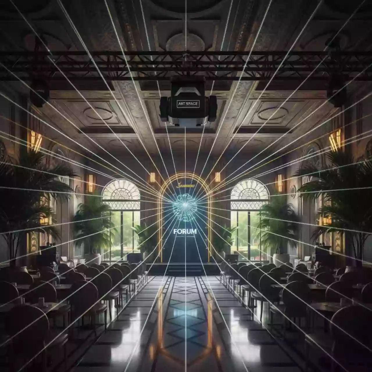 Аренда Установки дискотечные световые Revo III American DJ в ресторане «Sanremo» — ART SPACE