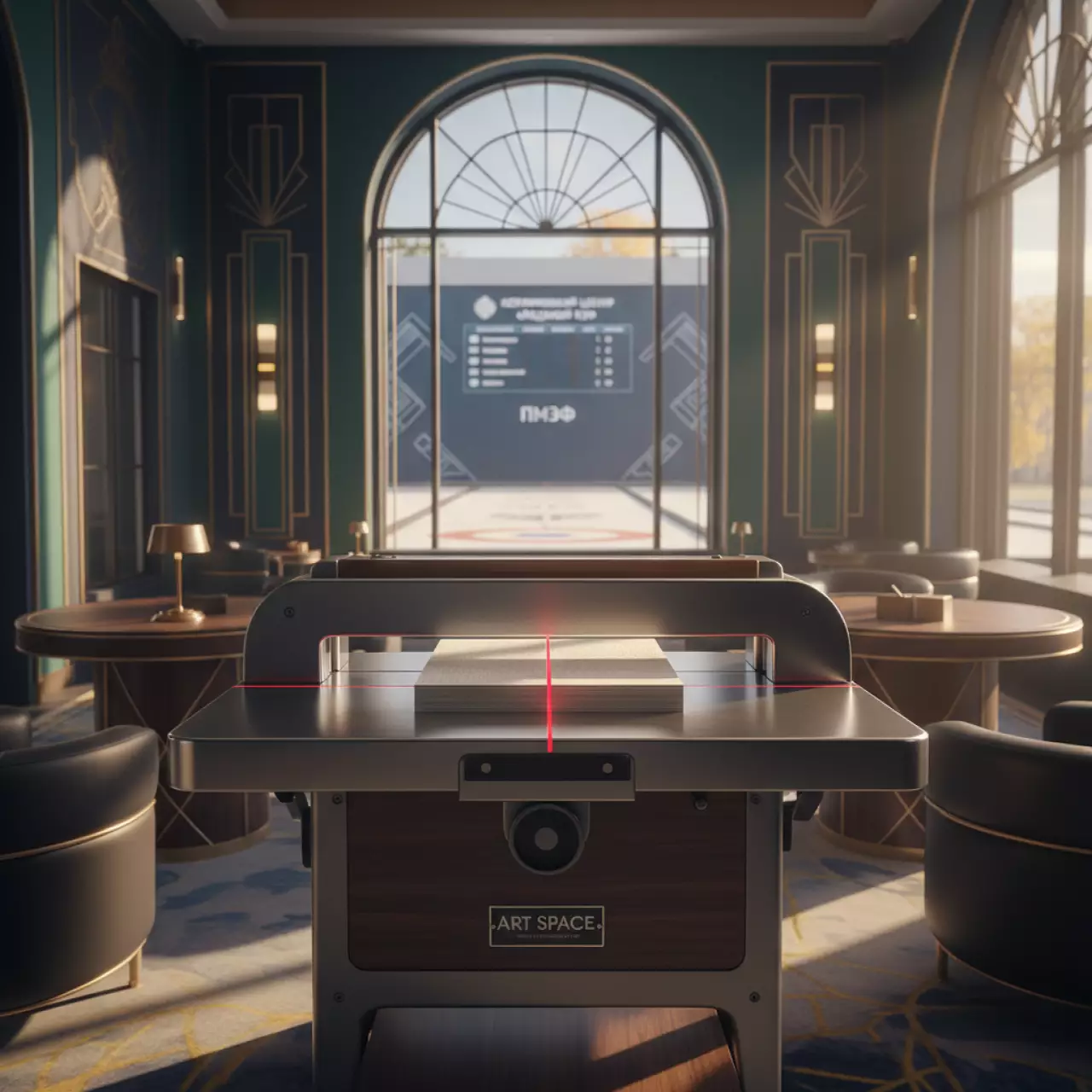 Аренда Устройство оптической индикации реза для Dahle 867 в Керлинговом центре «Ледяной куб» — ART SPACE