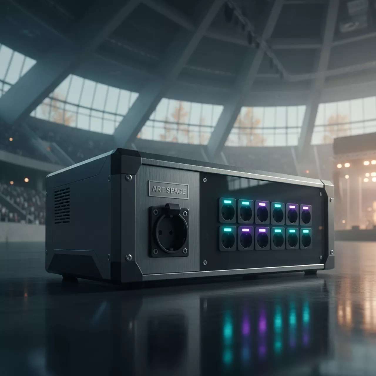 Аренда Устройство распределительное CEE 16A 5p на шуко в ледовом дворце «Большой» — ART SPACE